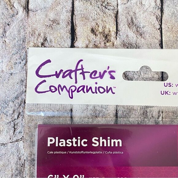 Crafters Companion NWOT Plastic Shim 6" x 9" For Use With Gemini Jr Diecut Mach - Picture 5 of 5